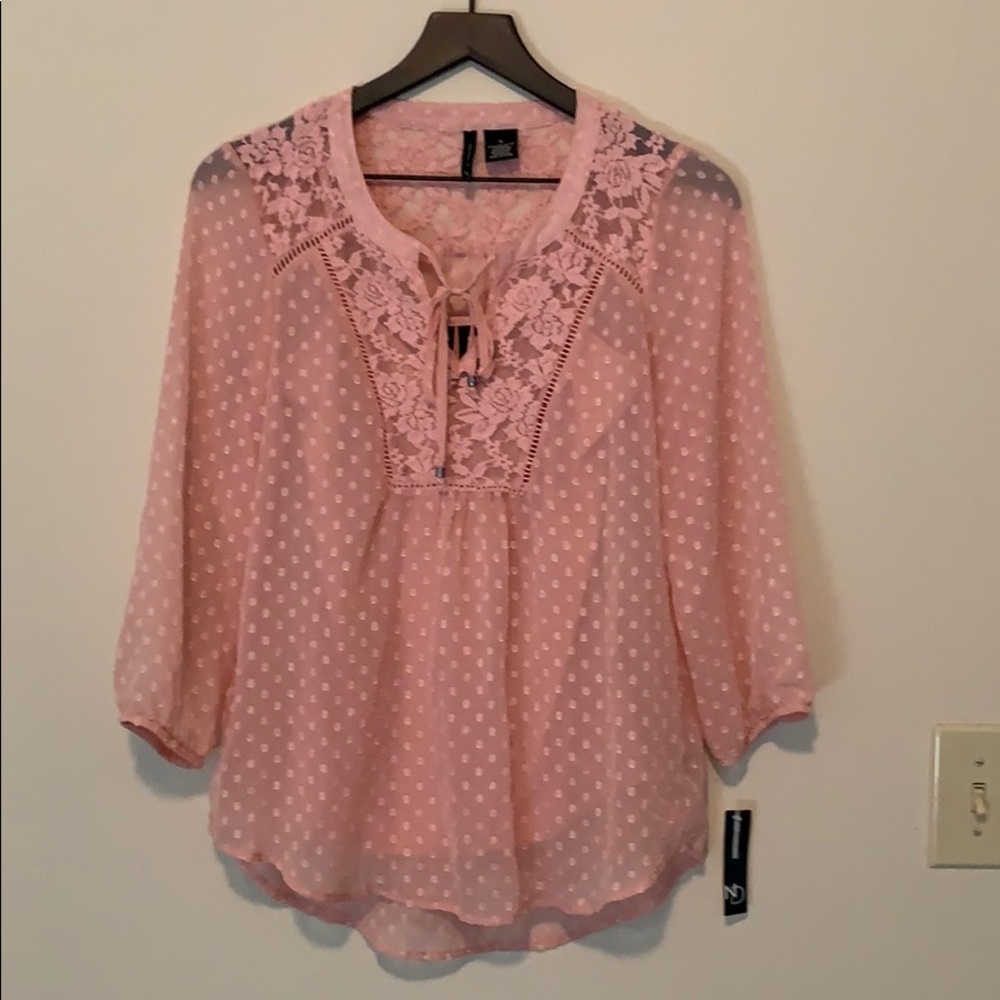New Directions - Youth Small Pink Top